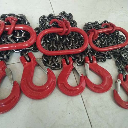 主页 产品中心 起重索具 起重索具特点:由主吊环,蝴蝶扣,链条及吊钩等