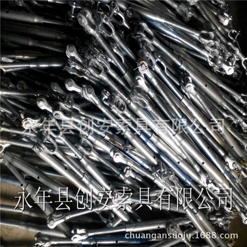 花兰 >大量供应闭式钢管uu花兰 钢丝绳捆绑拉紧器 索具螺旋扣